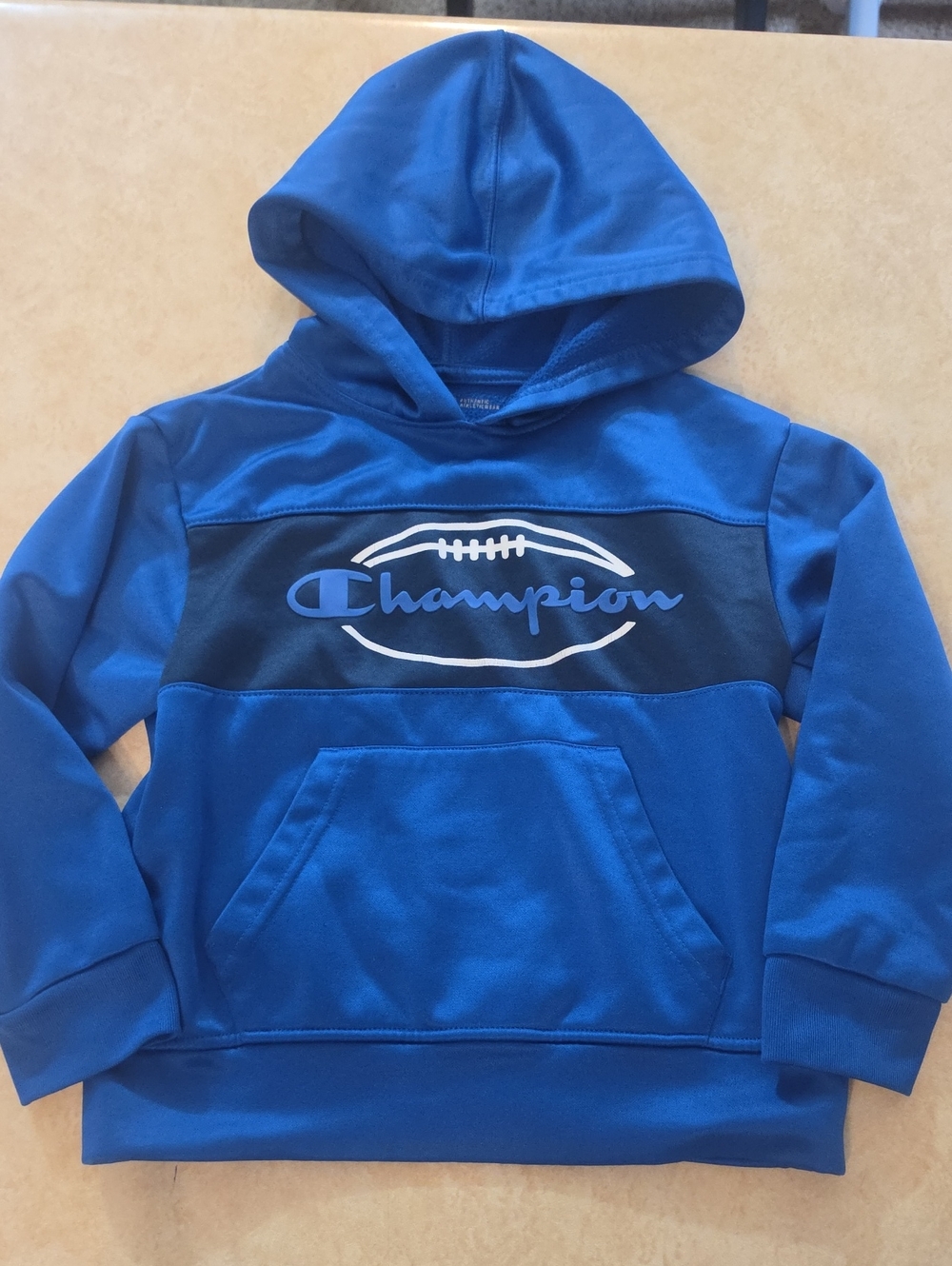 Champion Kids' Royal Blue Hooded Pullover Sweatshirt